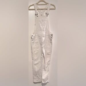 Citizens of Humanity Distressed White Overall 🌼